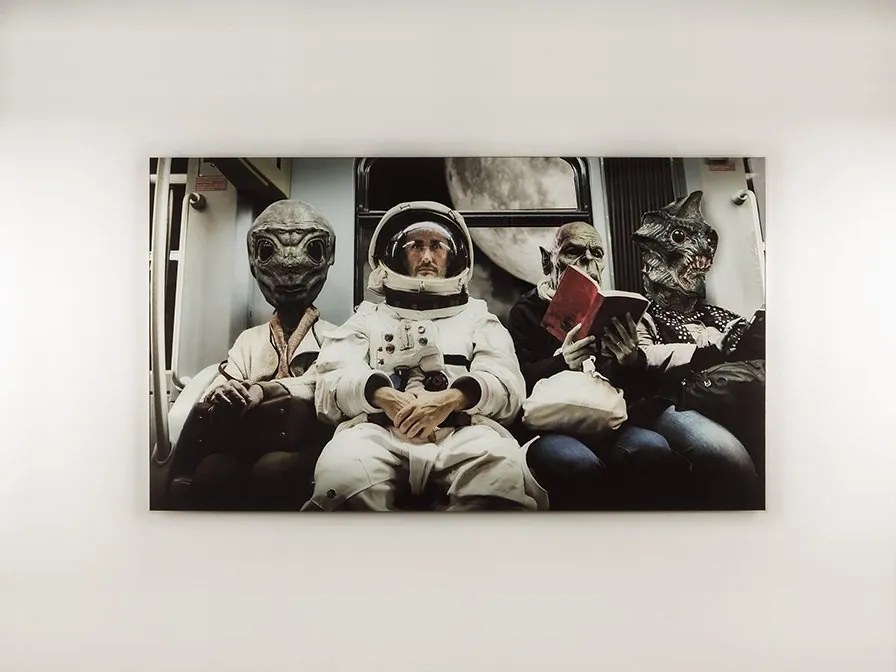 Tablou de perete decorativ Galacticos, 140x80cm