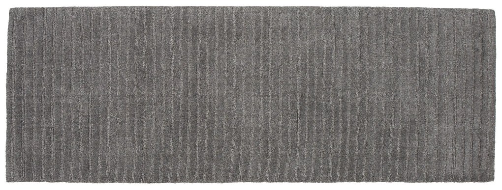 Covor de lana MILTON 200x70 cm, gri