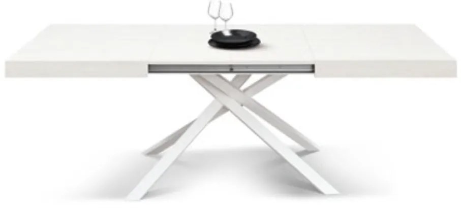 MASA TIFANY BLAT ALB FRASIN - 140 cm / 90 / h 77 - ALB
