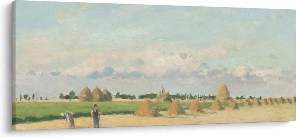 Tablou - Camille Pissarro, Landscape, Ile de France, reproducere (120x50 cm)