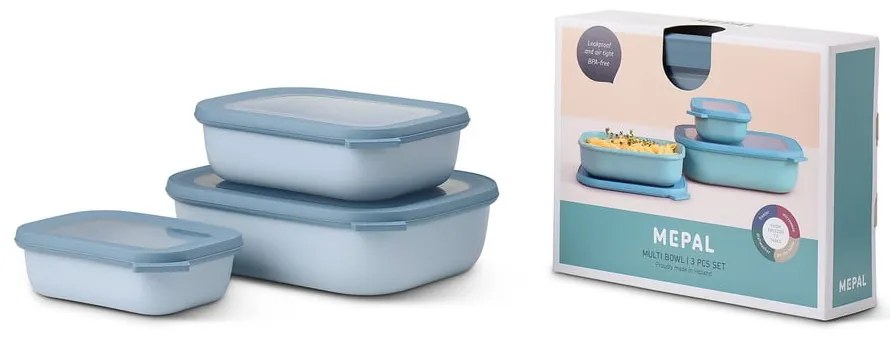 Caserole pentru alimente 3 buc. Cirqula – Mepal