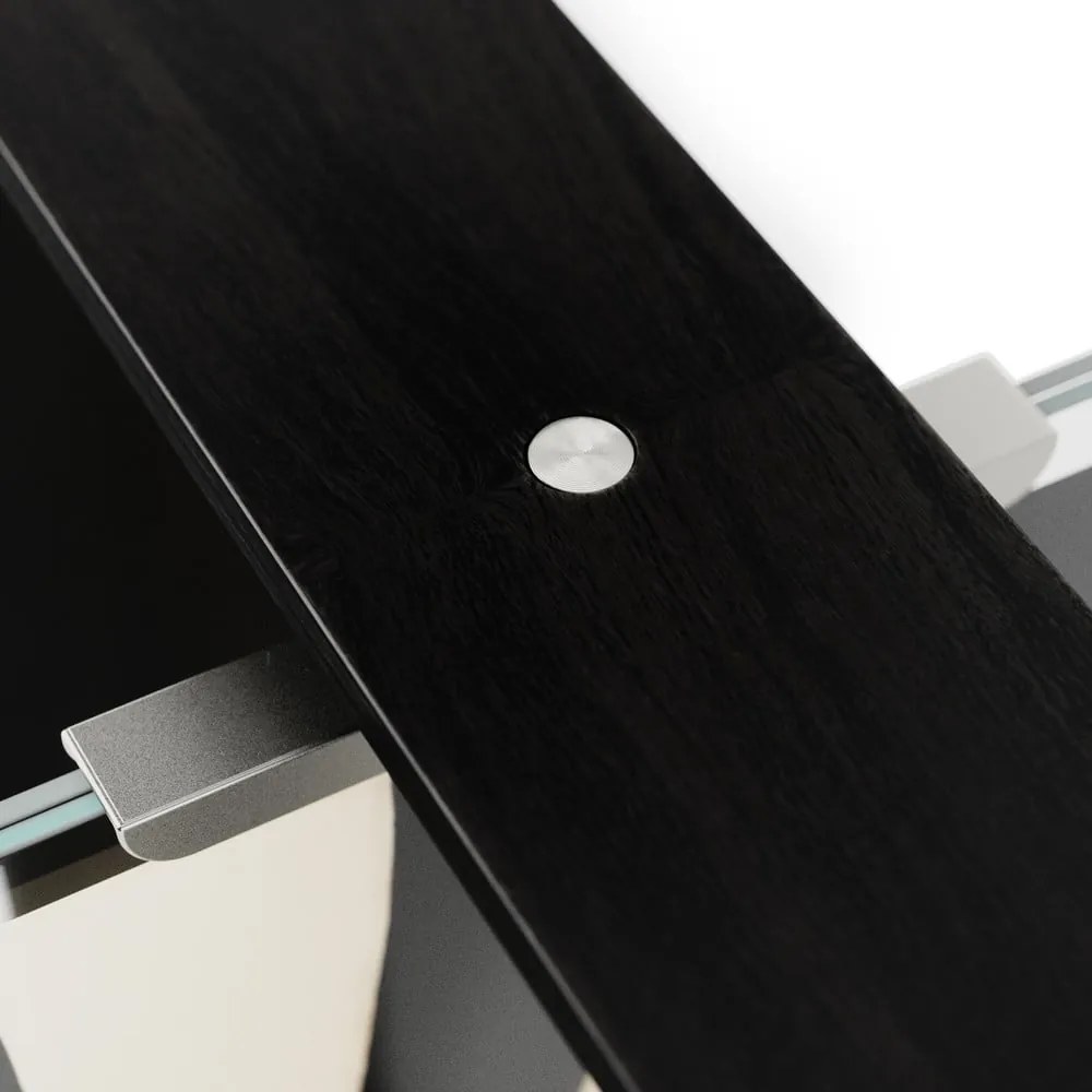 Ramă foto neagră cu picior de susținere din lemn 26x31,5 cm Bellwood – Umbra