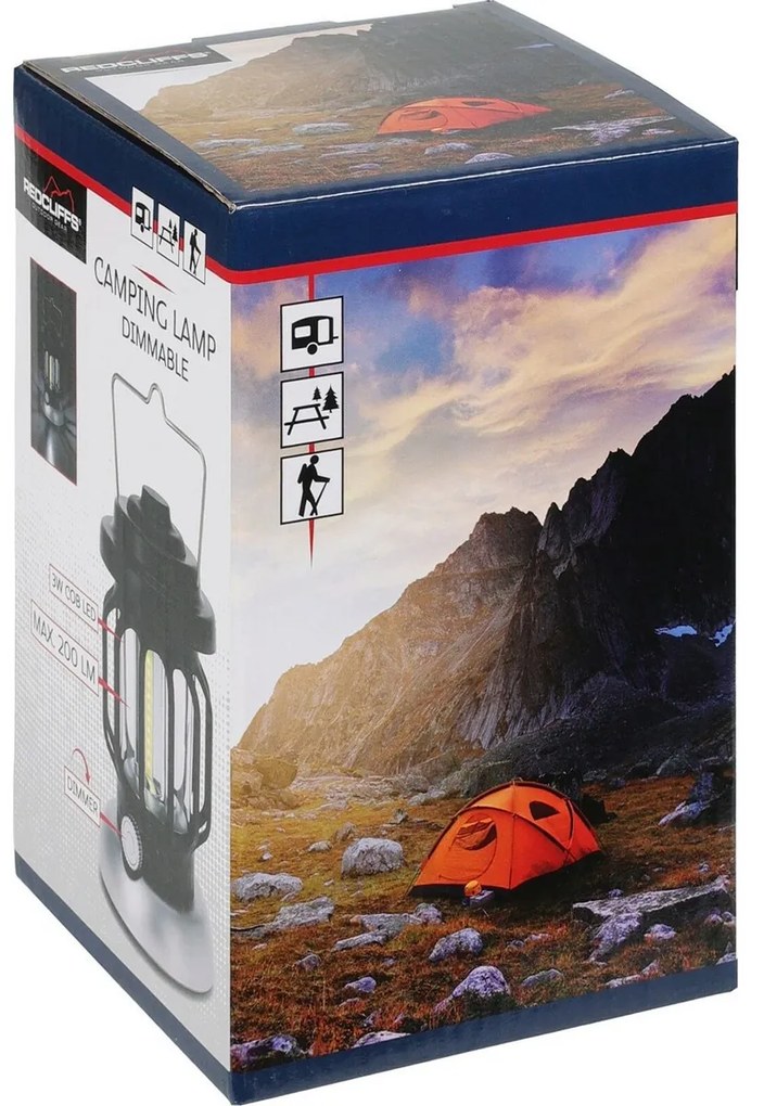 Lampă cu LED Redcliffs Camping, 10,8 x 16,5  cm