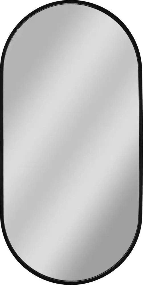 Oglinda reversibila ovala Dubiel Vitrum Joy Black 50x100 cm