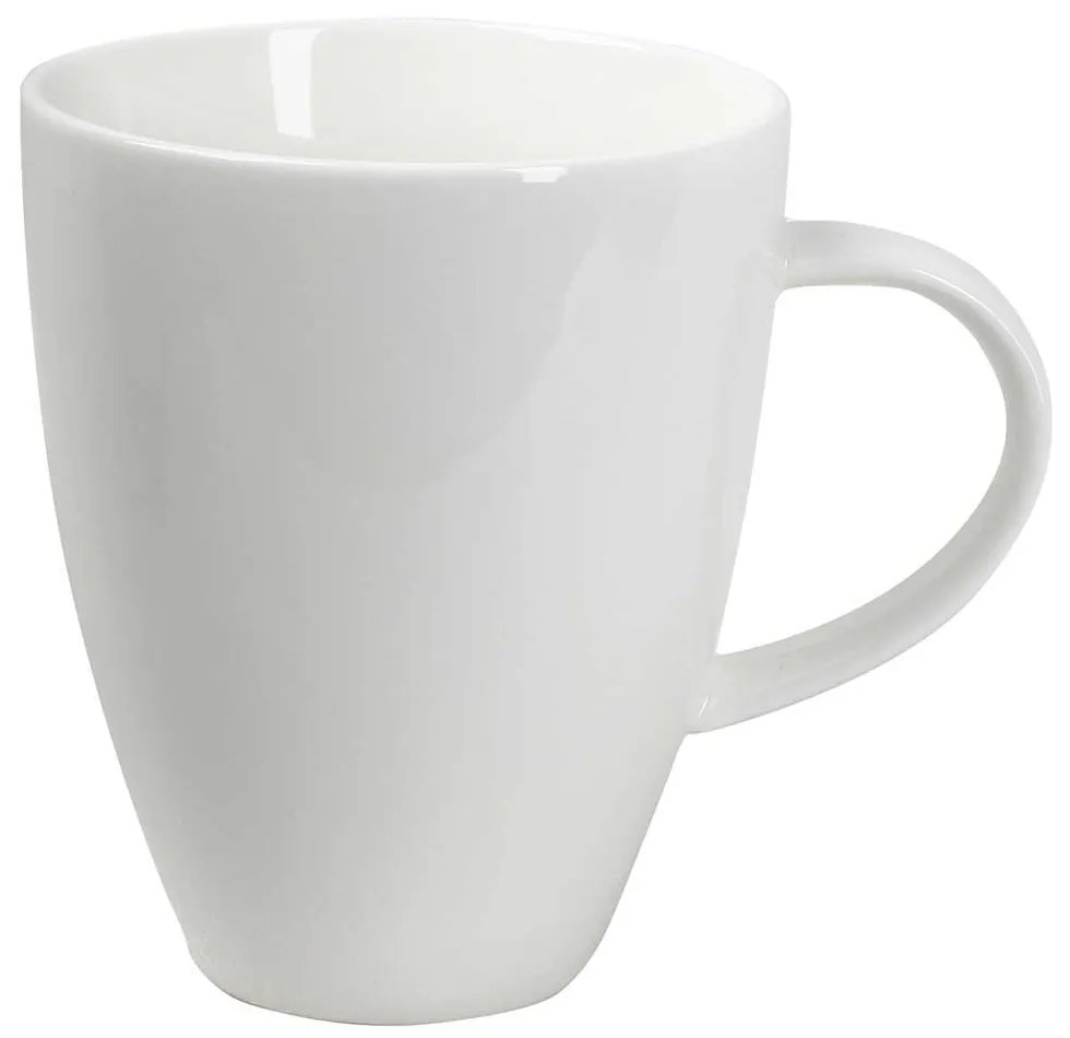 Cana cafea/ceai, 400 ml, portelan, alb, Kubiko/Fala