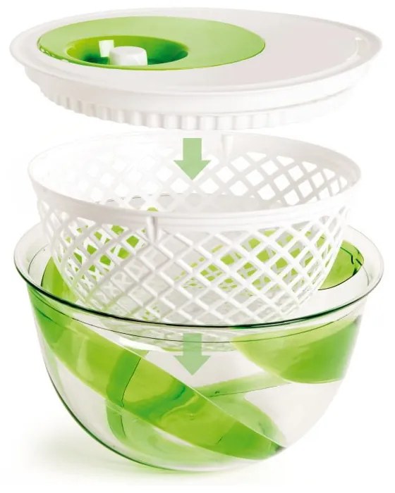Recipient pentru salată Snips Spin, 5 l