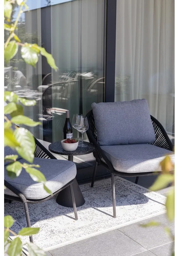 Fotoliu de grădină negru North - Bonami Selection