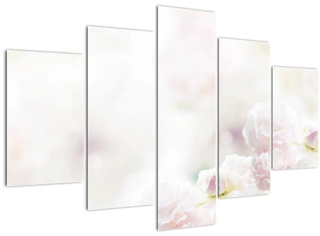 Tablou cu flori fragede (150x105 cm)