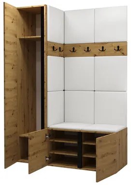 Hol Timothy IX (grafit) (piele ecologică Soft 017 (Alb)). 1060223