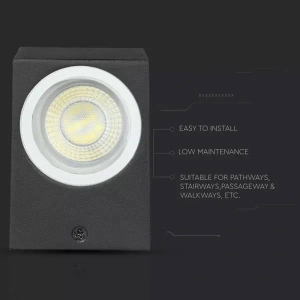 Aplică perete exterior 1xGU10/35W/230V IP44