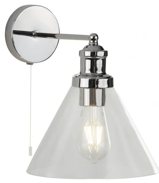 Aplica de perete design clasic Pyramid crom 1277CC SRT