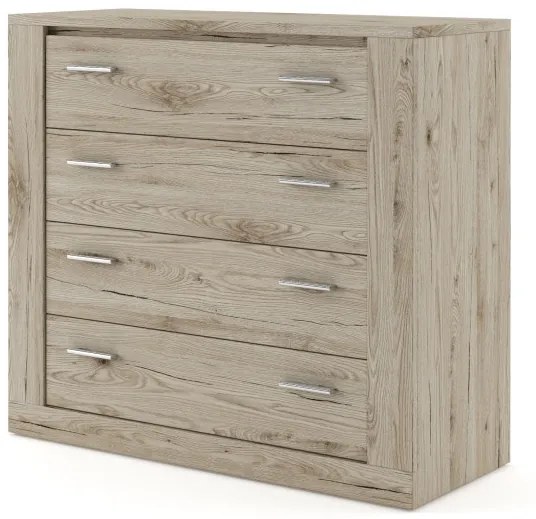 Comoda Thea Cu 4 Sertare, San Remo, 100 Cm