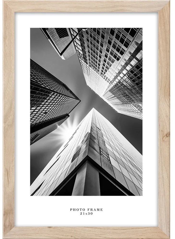 Ramă foto de perete Styler Floryda, 24 x 33 cm, natural