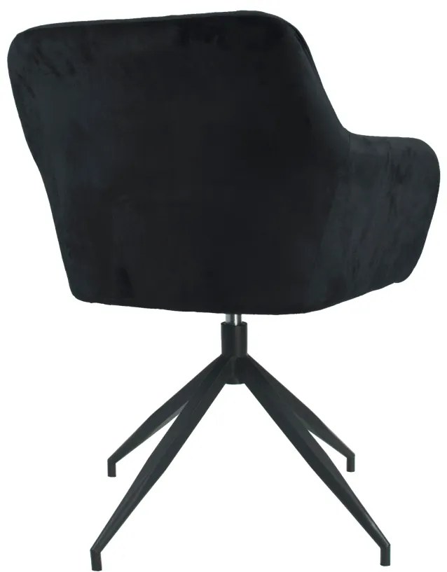 Scaun rotativ Viata (gri închis + negru) . 1064126