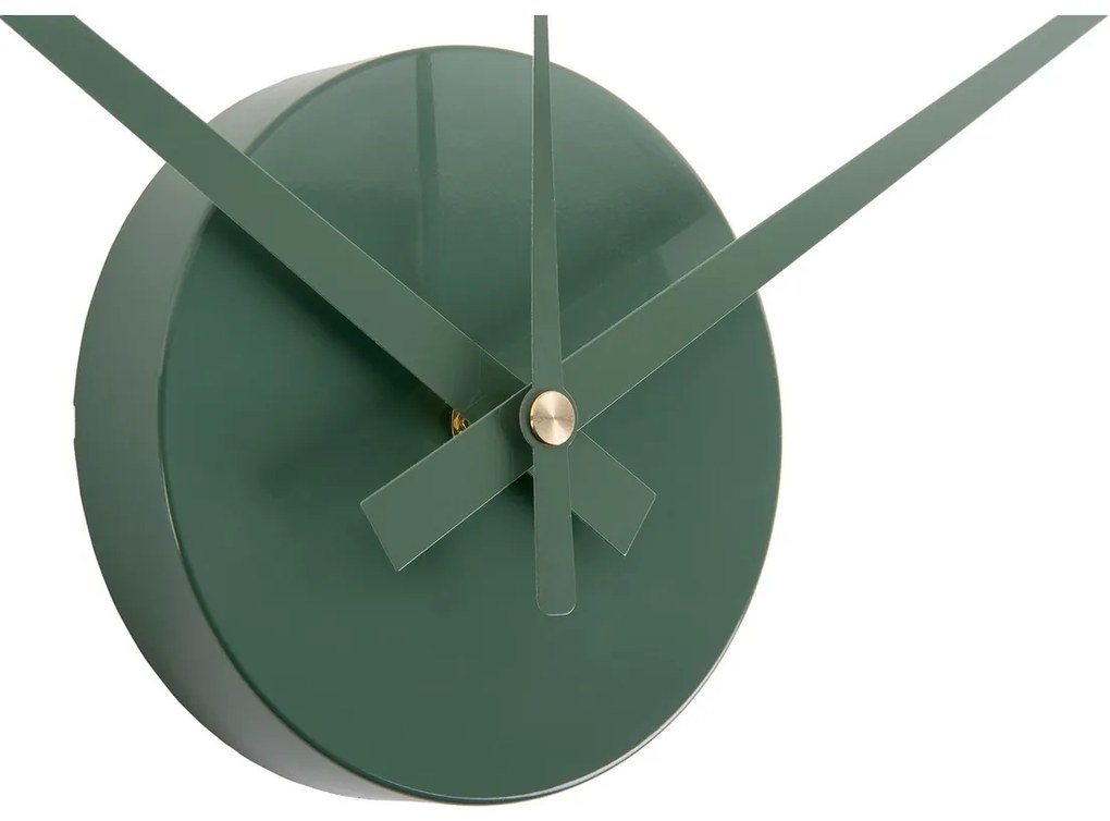 Karlsson 6001GR ceas decorativ autoadeziv verde,diametru 40 cm