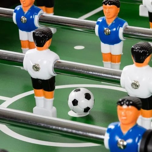 Fotbal de masă profesional Leeds, 140 x 73 x 87 cm, maro