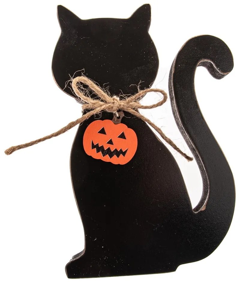 Statuetă din lemn (înălțime 15,5 cm) Happy Halloween – Dakls
