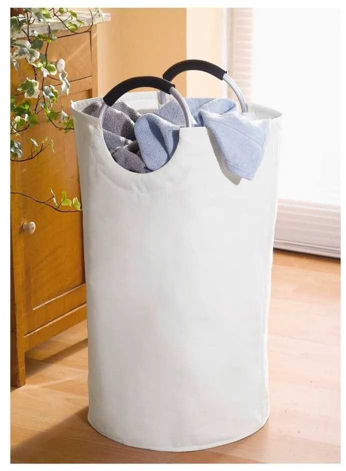 Coș de gunoi alb de reciclat din material textil 69 l Jumbo – Wenko