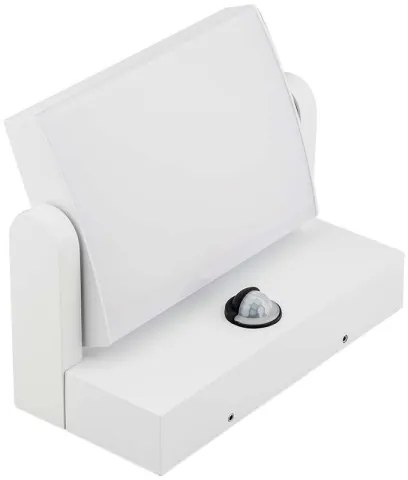LED Aplica de perete exterior cu senzor LED/17W/230V 3000K IP65 alb