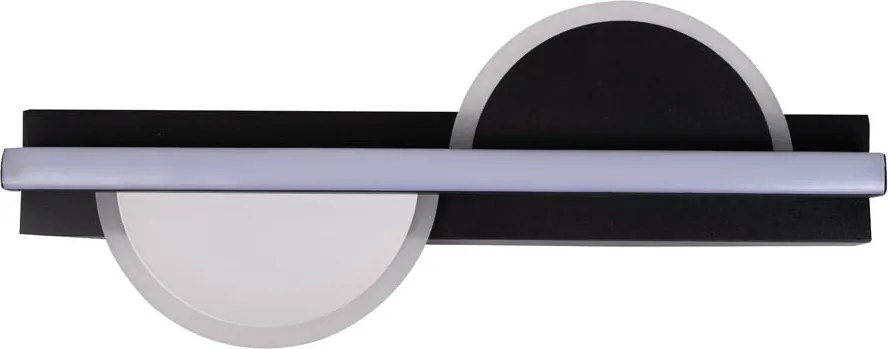Aplica LED Erste Zuleya 24W Negru Mat Corp Iluminat Perete Modern Minimalist 3CCT Design Geometric Eficienta Energetica Ambientala IP20 Interior