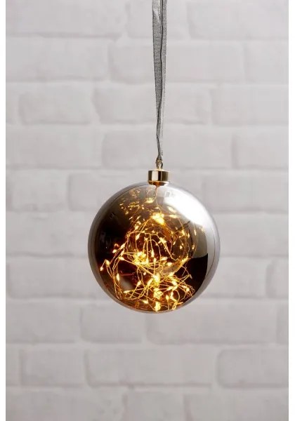 Decorațiune LED de Crăciun GLOW 40xLED/0,064W/3/230V d. 15 cm Eglo 410593