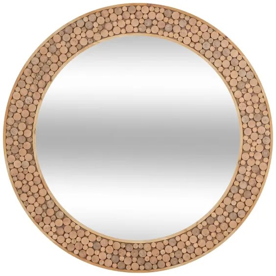 Oglindă de perete Atmosphera ANOKI d. 99 cm eucalipt