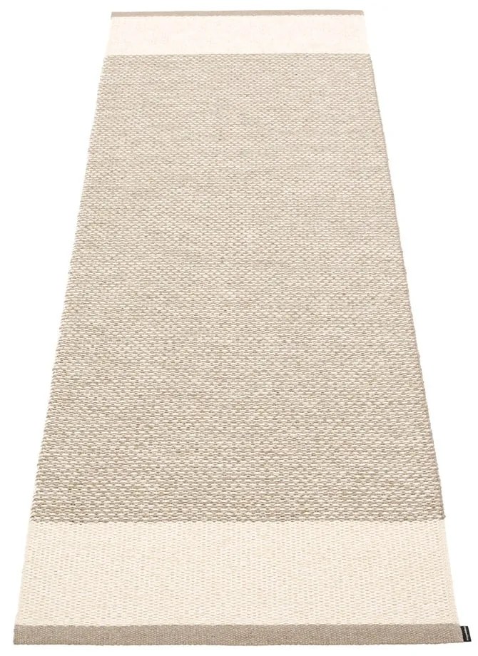 Covor tip traversă pentru interior și exterior bej 70x200 cm Edit Mud Vanilla – Pappelina