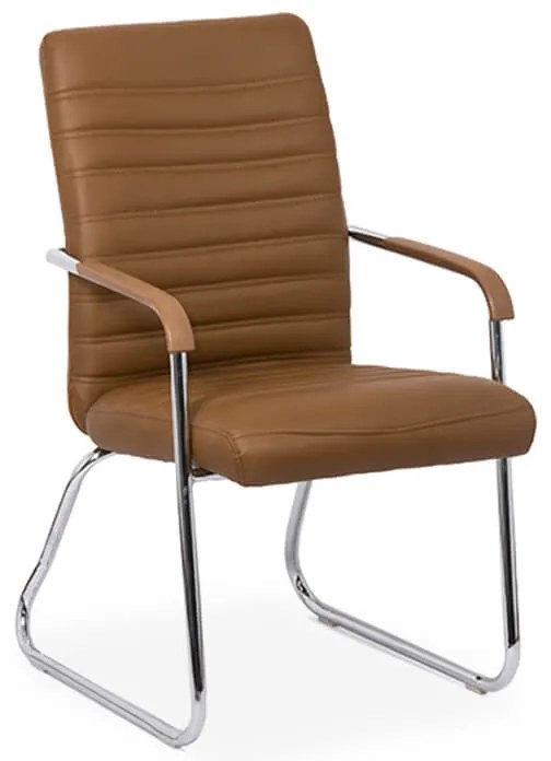 RESIGILAT - Scaun vizitatori OFF 833 maro