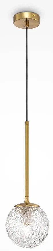 Pendul design modern Ligero alama, transparent