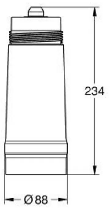 Filtru de apa Grohe Blue S capacitate 600 l