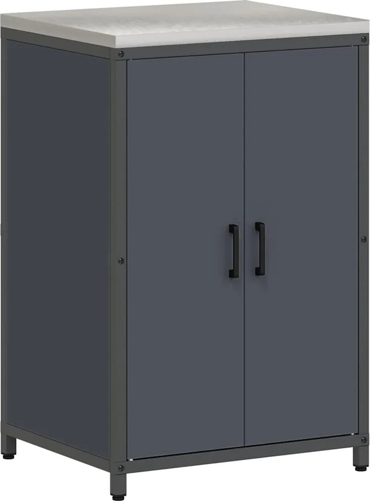 vidaXL Depozitare pentru bucătărie Antracit 60 x 50 x 92 cm Oțel