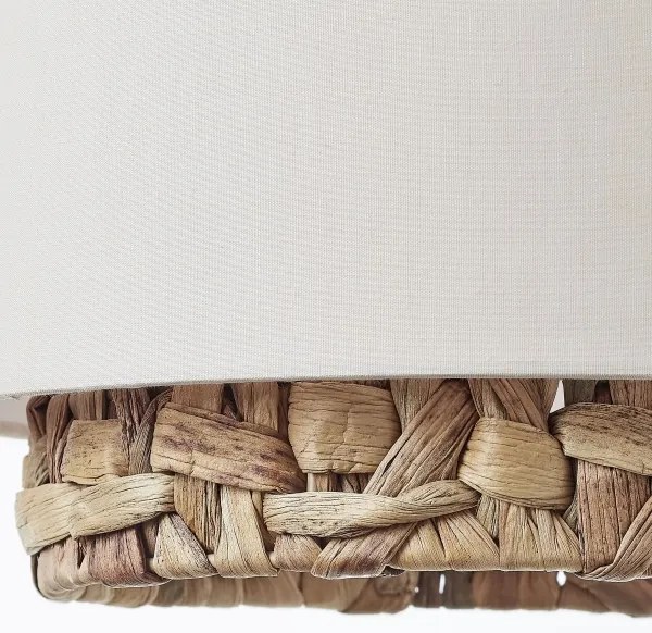 Lustră pe cablu Brilliant WATERLILLY 3xE27/60W/230V crem