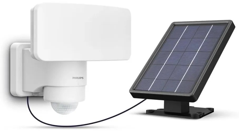 Philips TYLUS LED 6W 3,7V 3000K IP44 lampă solară de perete cu senzor