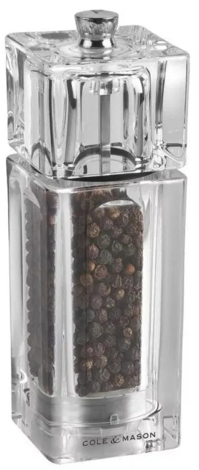 Cole&Mason - Râșniță de piper CUBE 14,5 cm
