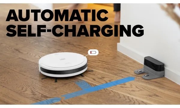 Niceboy ION Charles i6 - Aspirator robot 2în1, 2600 mAh, Wi-Fi, alb