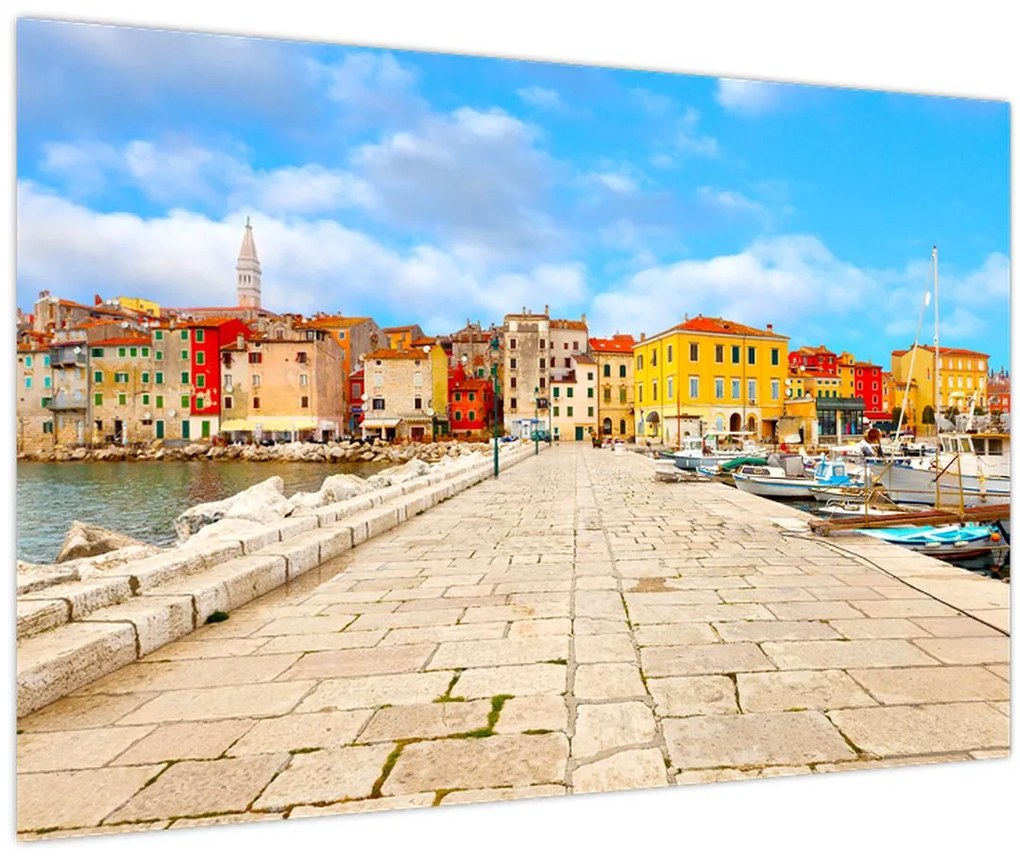 Tablou - Orașul Istrian vechi Poreč, Croația (90x60 cm)
