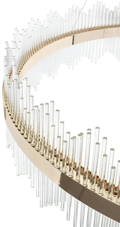 Lustra suspendata LED Imperial 120cm auriu
