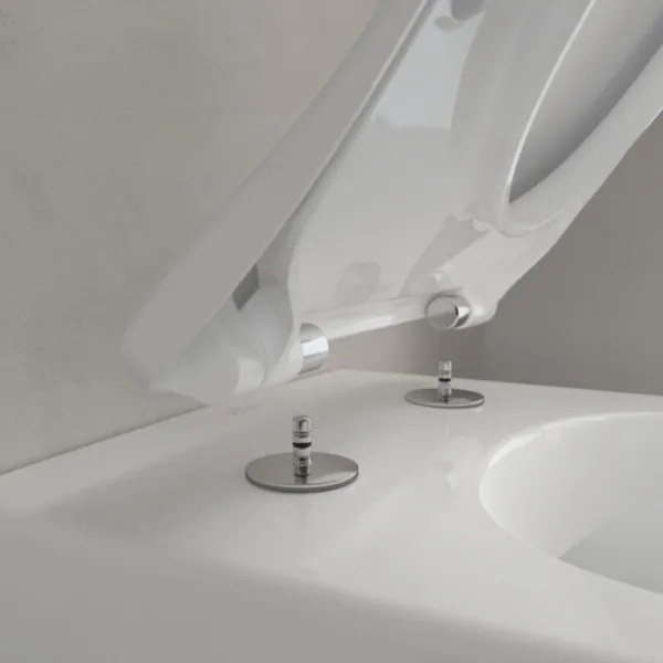Villeroy & Boch 5614R2R1 - Capac WC SUBWAY cu închidere SoftClose, ceramică/albă