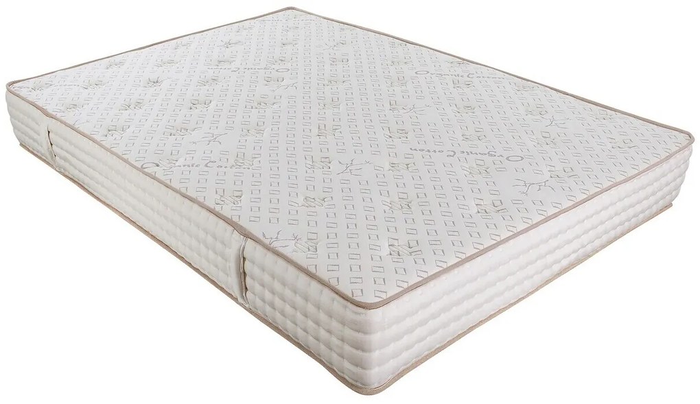 Saltea Premium Organic Cotton Pocket Memory 7 Zone de Confort 180x200 cm, H 26 cm