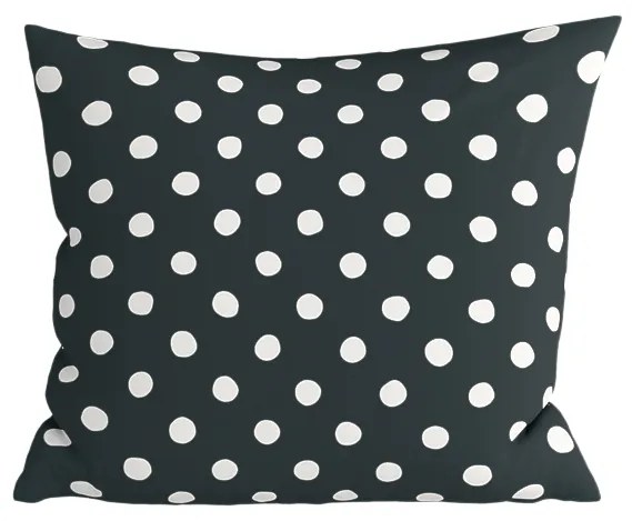 Husa decorativa pentru perna COLAM GREY 45x45 cm, gri