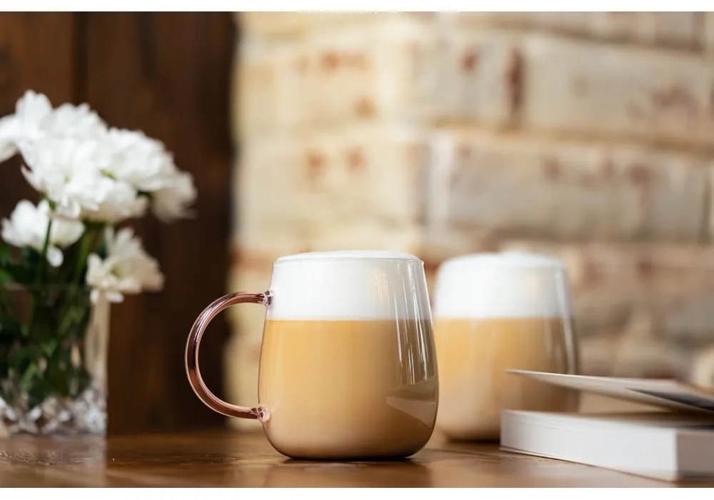 Căni 2 buc. pentru cappuccino 400 ml Bolla – Vialli Design