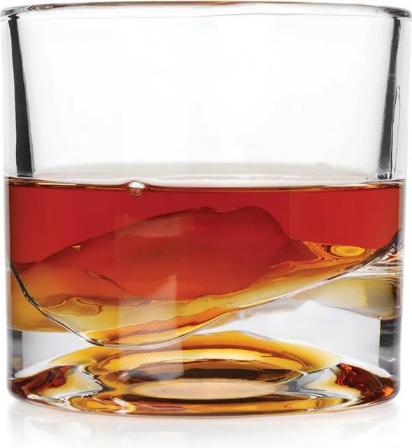 Set pahare pentru whisky LIITON 1009932 Yosemite, 240 ml, 2 buc, Fund 3D parc Yosemite,Transparent
