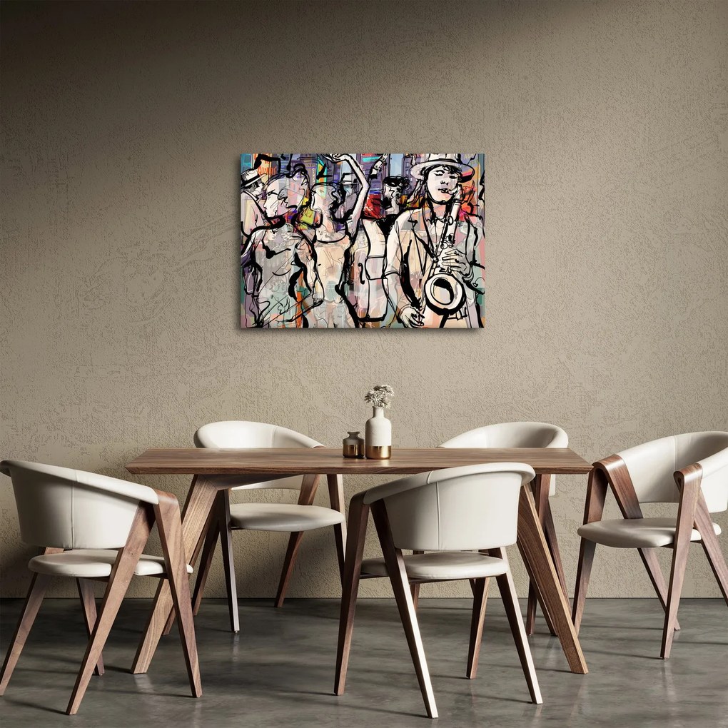 Tablou - Seara de jazz (70x50 cm)