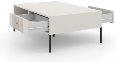 Măsuță de cafea LUE bej/negru