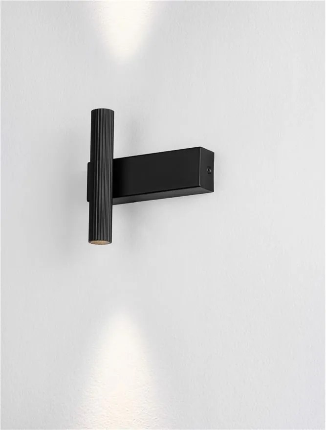Aplica Spot LED stil minimalist PARON negru, NVL-9060240