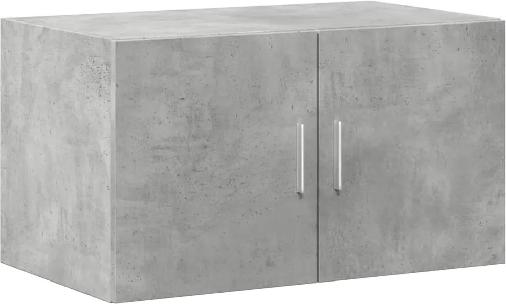 vidaXL Dulap de perete, gri beton, 70x42,5x40 cm, lemn prelucrat