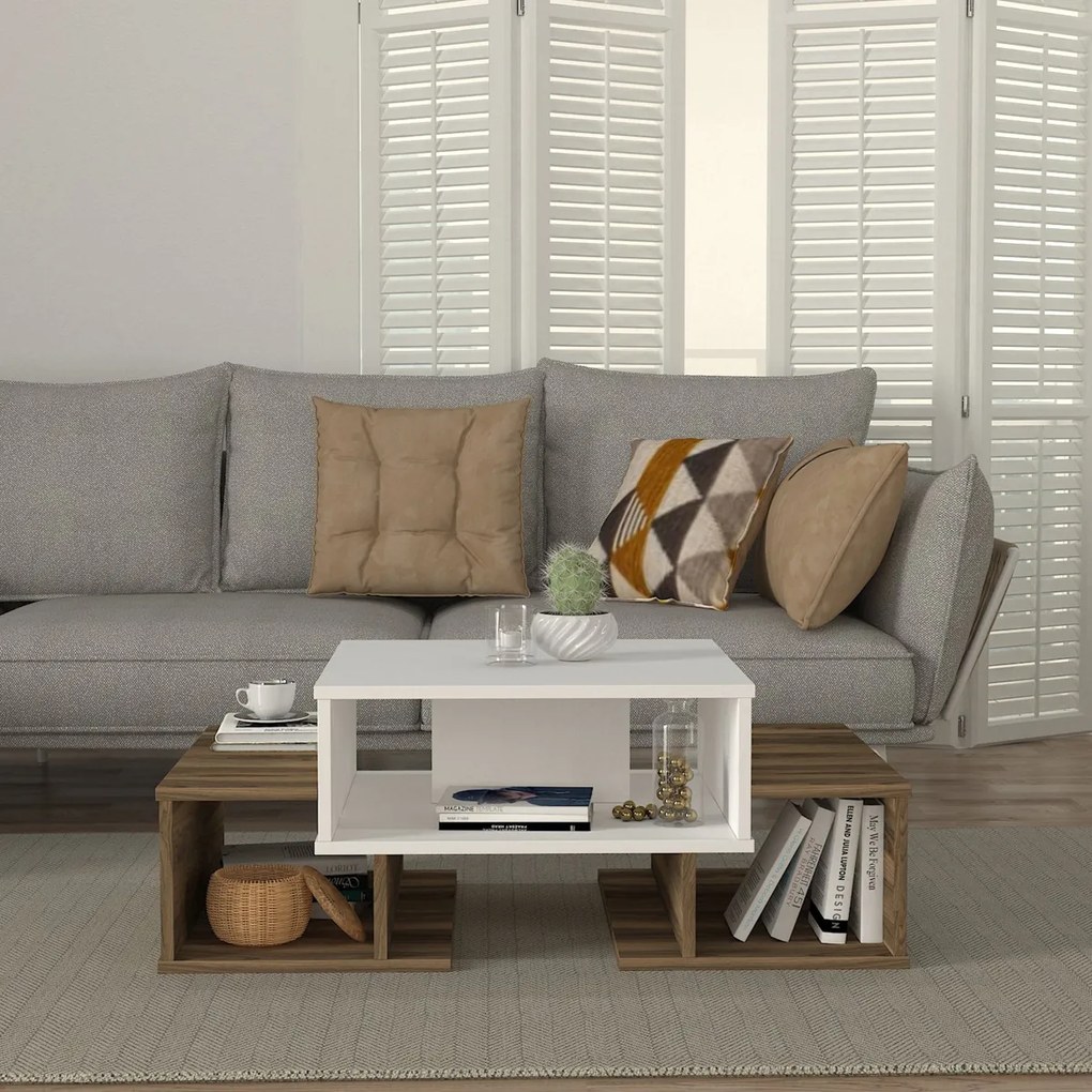 Masă de cafea Sarafina White Walnut