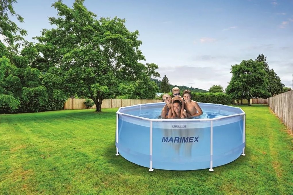 Piscină MARIMEX Florida transparentă, 3,05 x 0,91 m