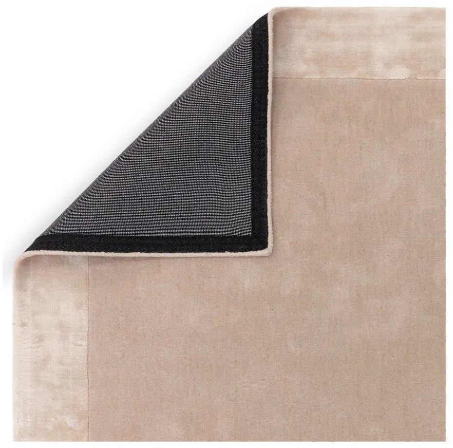 Covor bej handmade din amestesc de lână 80x150 cm Ascot – Asiatic Carpets