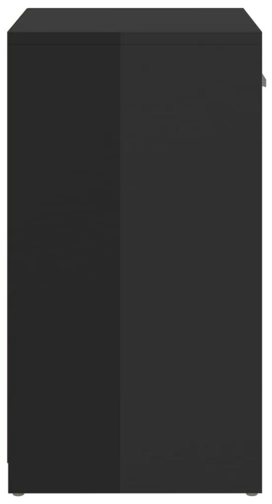 Bancheta pantofar, negru extralucios, 94,5x31x57 cm, PAL negru foarte lucios, 1, negru foarte lucios, negru foarte lucios